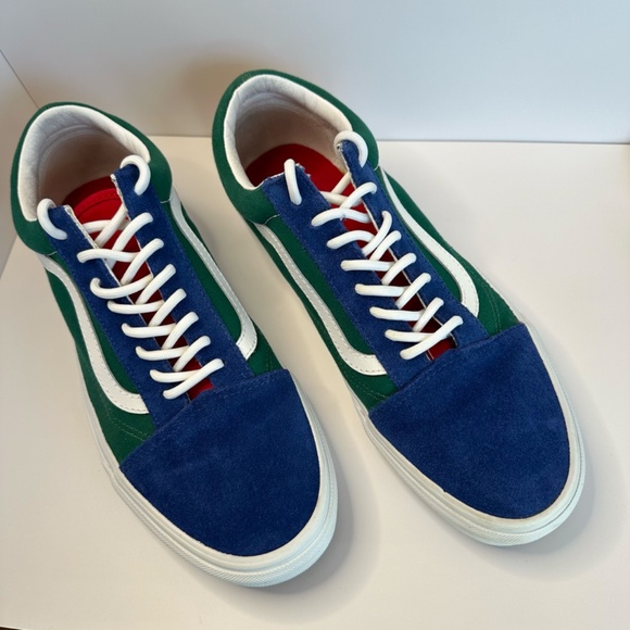Vans Old Skool Yacht Club Low Top Sneakers Women 10.5 / Men 9 Skate Shoe Multi - Picture 3 of 11